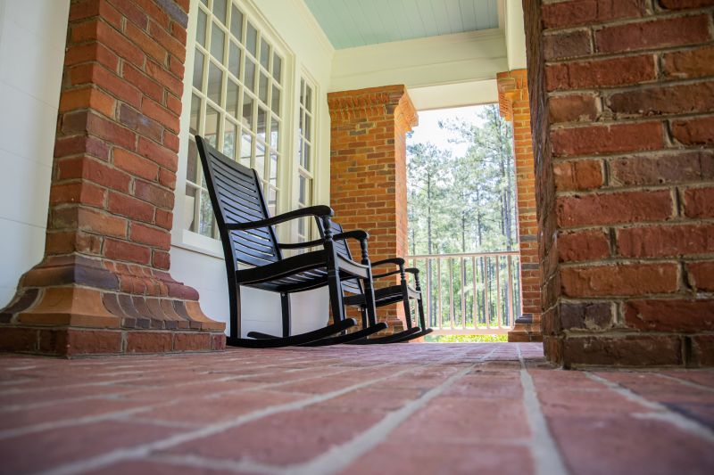 Brick Front Porch Repair detail